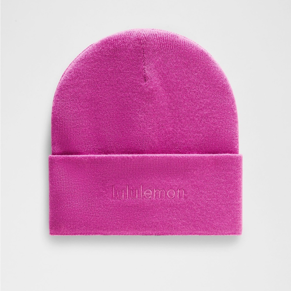 lululemon athletica revelation beanie pow pink - BNWT